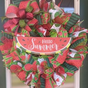 Hello summer wreath